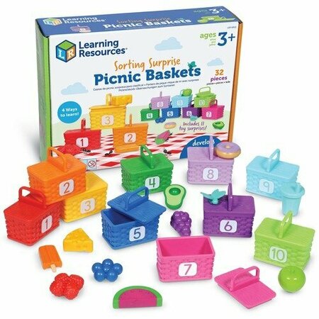 LEARNING RESOURCES Sorting Set, Ages 3+, Multi LRNLER6810